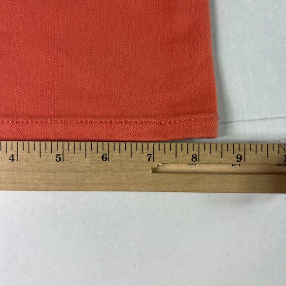 Not Your Daughters Jeans Women's 34x26* Billie Mini Boot Cut Orange Denim Tag 10 - Picture 11 of 16